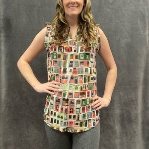 Antilia Femme Top Blouse Pattern Window New